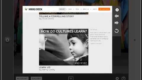 Meet Haiku Deck - Now available on the web!