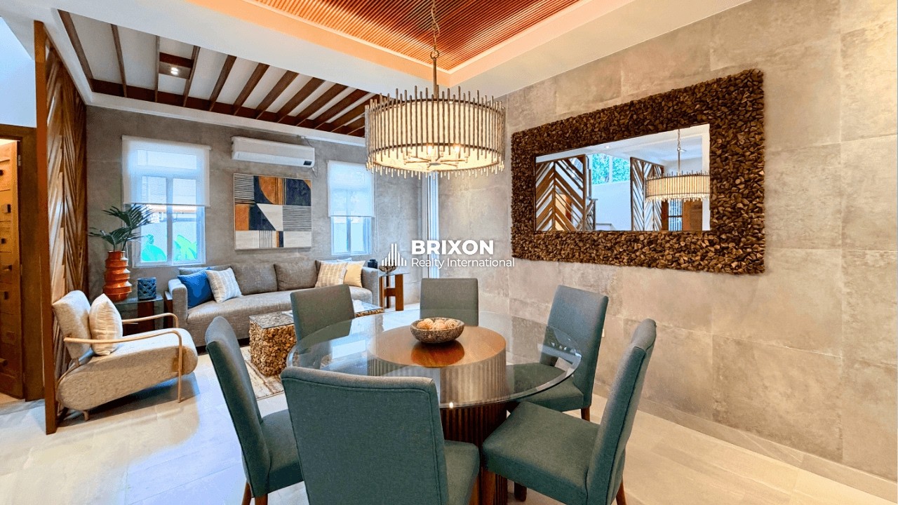 Modern Tropical Elegance House For Sale with Private Dipping Pool in Angeles City near Marquee mall