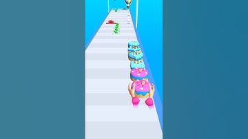 cake stack Android cool game run #shorts #ytshorts