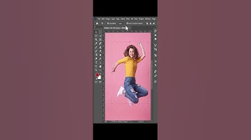 Wrap Text Around the Subject in Photoshop 2021 Tutorial #shorts