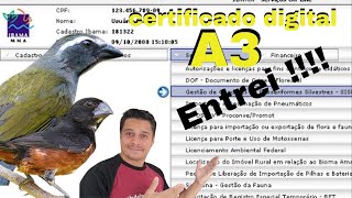 How to log in to SISPASS using an A3 digital certificate #digitalcertificate #collaredseedeater #... How to log in to SISPASS using an A3 digital certificate #digitalcertificate #collaredseedeater #...