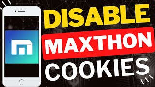 Как отключить файлы cookie в браузере Maxthon на мобильном устройстве screenshot 4