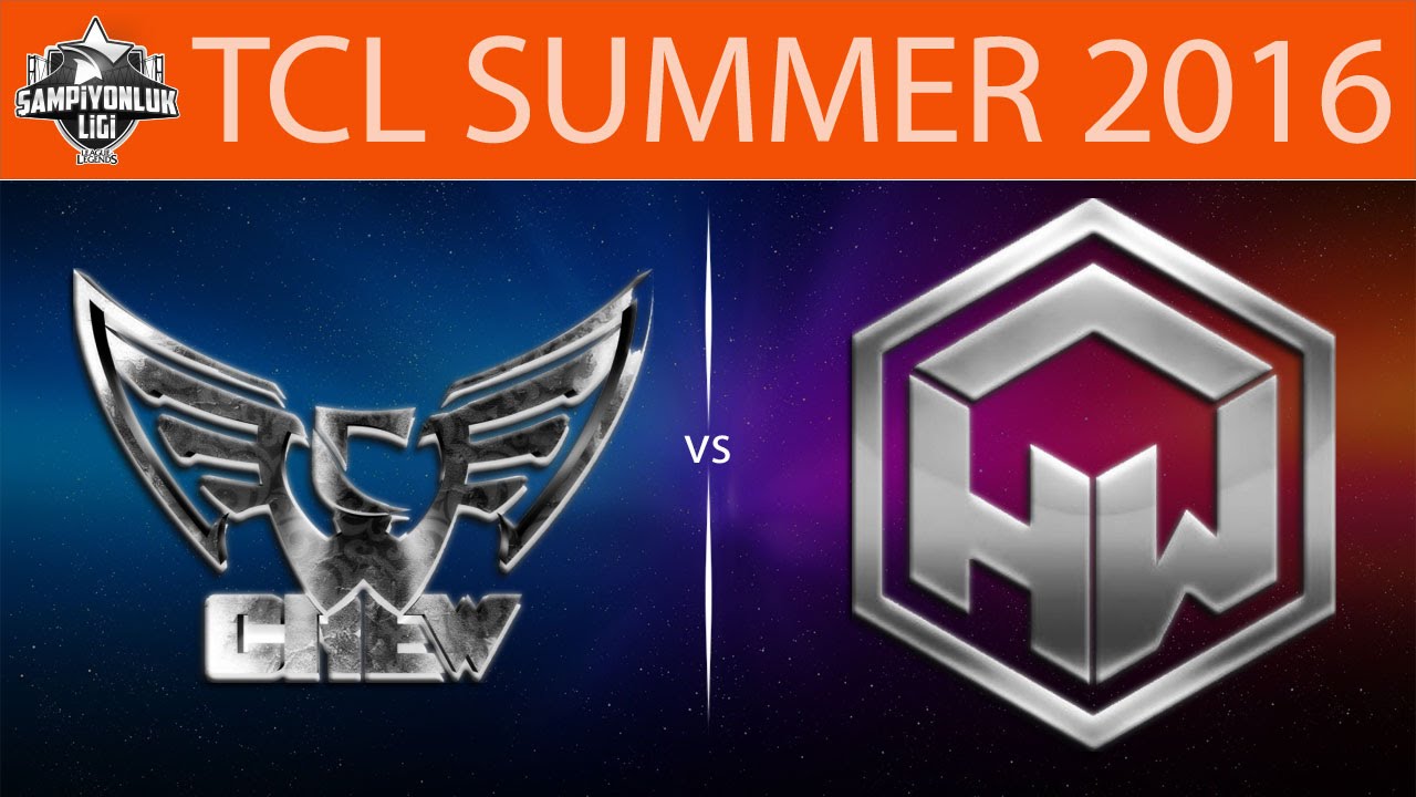 [LoL VODs] CRW vs HWA Game 2 | TCL Summer 2016 (02.07.2016) - Crew e ...