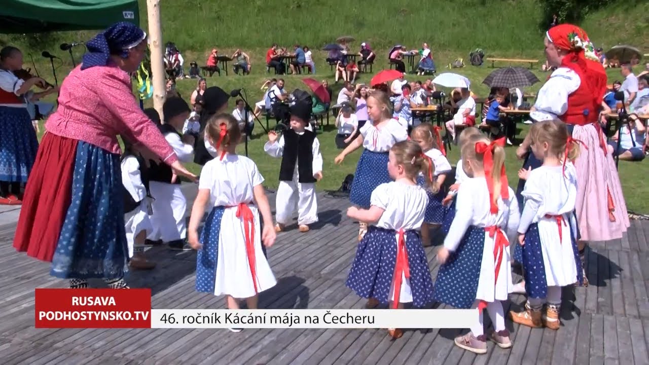 Rusava ► 46. ročník Kácání mája na Čecheru  | #Podhostynsko.TV