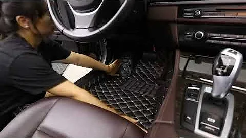 How to install our Custom Floor Mats - Luxury Car Floor Mats