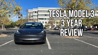 Tesla Model 3 3 Year Review