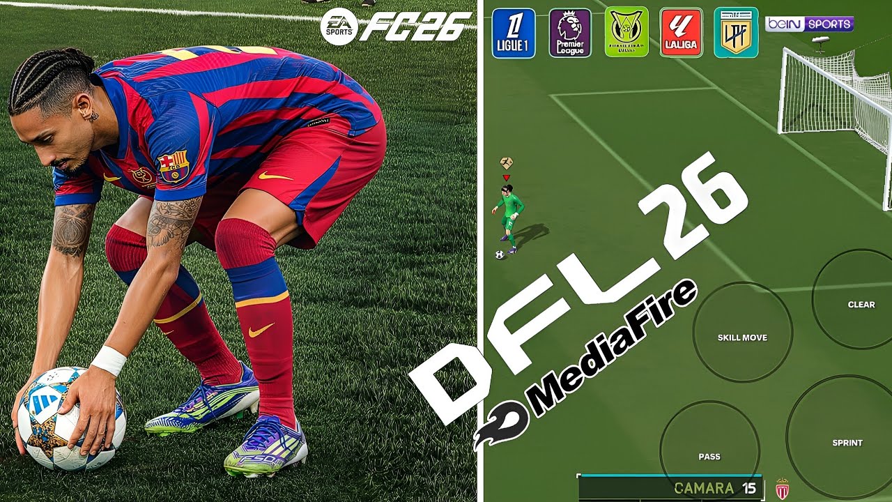 🚨 DFL 26 COM MODO CARREIRA 🔥 FIFA 16 MOBILE MOD EAFC 26 ANDROID 📱 DOWNLOAD MEDIAFIRE