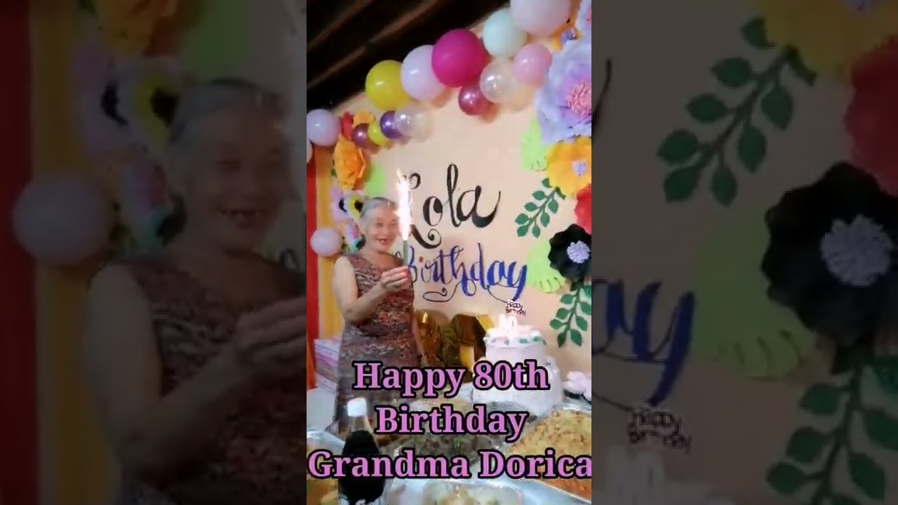 Grandma 80th Birthday