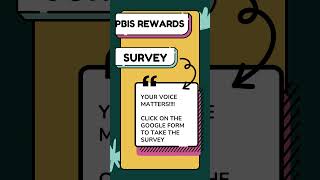 PBIS Rewards Survey