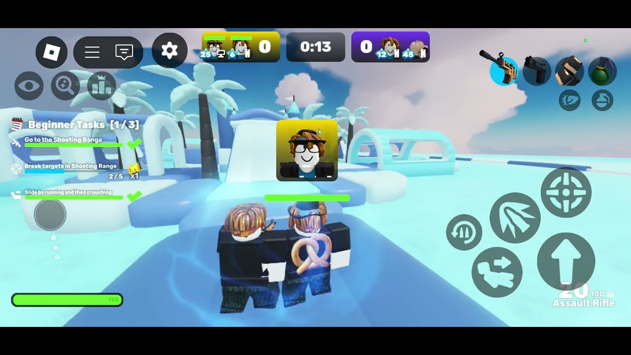 Roblox Rivals (Me and blob vs others) lot of trolling - YouTube