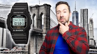 Is this Basic Budget GShock Worth the $50? GShock DW5600E1V Review & OnWrist