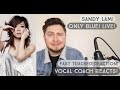 Capture de la vidéo Vocal Coach Reacts! Sandy Lam! Only Blue (I Think That's The Title?)Live! 纯享版  林忆莲《沙滩》 梦想的声音2/浙江卫视官方