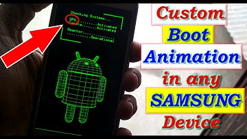 How to Install Custom Boot Animation in any Android (HINDI)