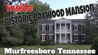 Weekly Spa Guy Exploring Boxwood Plantation – Civil War Home in Murfreesboro, TN