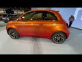 New 2024 FIAT 500e EV revealed at the LA Auto Showing.