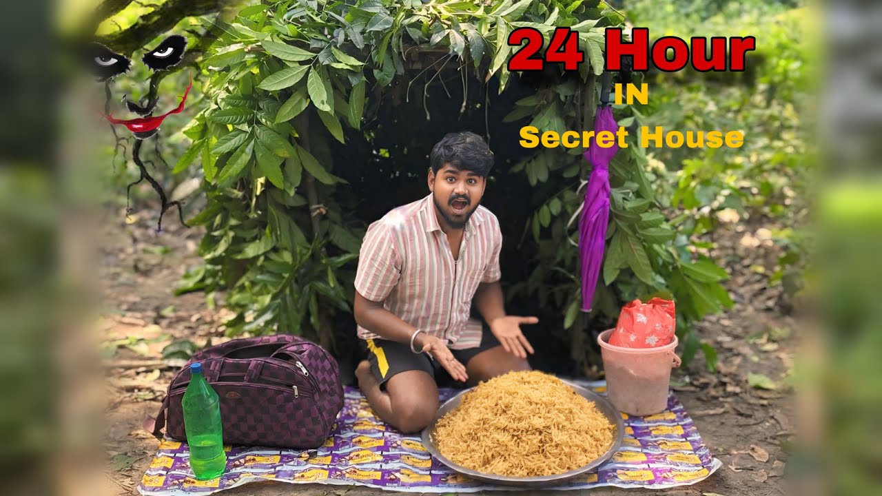 Secret House में बिताए 24 घंटें 😱रात को आई डरावना आवाज 😱😱😱