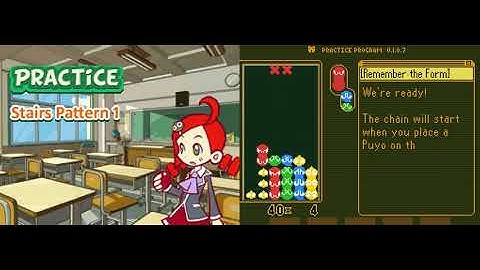 Stairs Pattern 1 - Puyo Puyo 7 (DS)