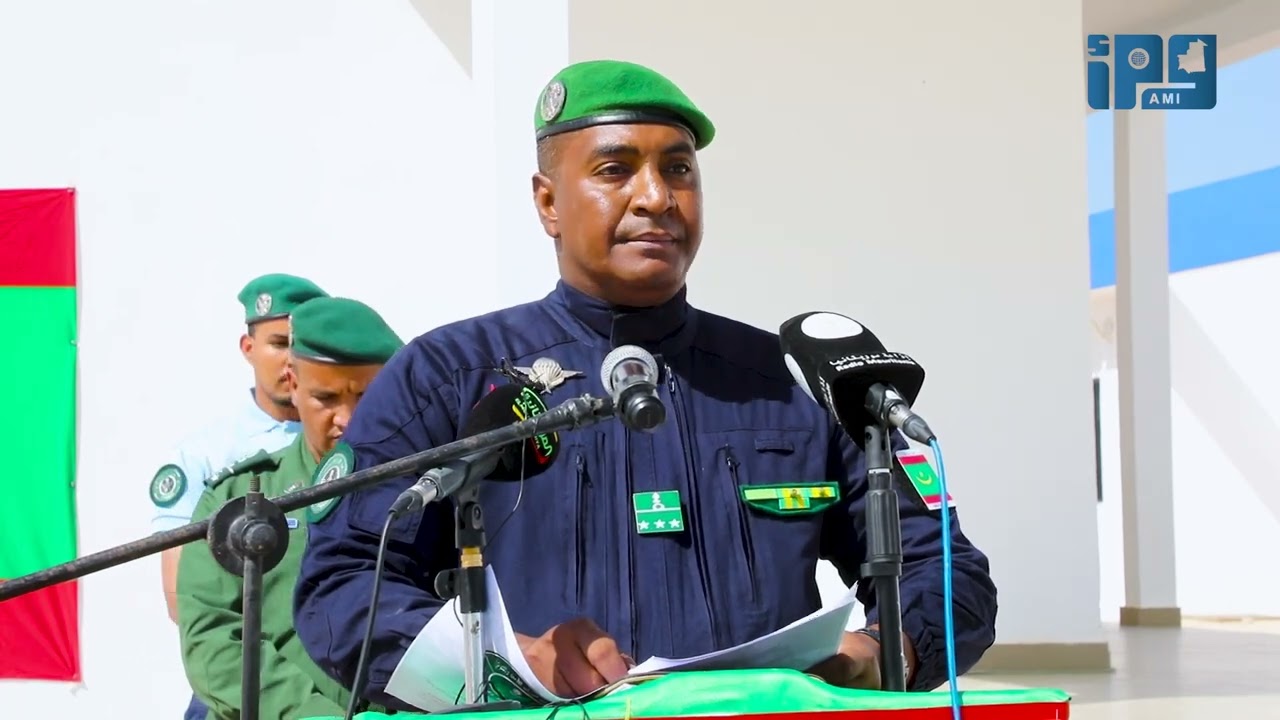 وزير الدفاع يشرف على تدشين ثكنة مجموعة الأمن والتدخل للدرك الوطني في نواكشوظ