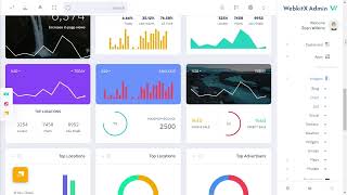 Analytical Dashboard Bootstrap 5 Admin Templates with RTL Light Theme