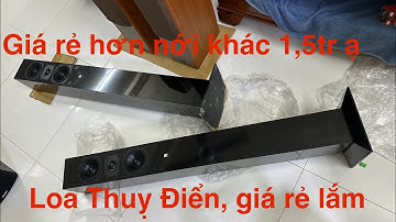Loa Thuỵ Điển audio pro IMAGE-40, dòng loa vip,, giá tốt hơn chổ khác 1,5tr  clip này có text loa 