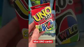 LET’S GO TOY SHOPPING | UNO GO! Cards at the Dollar Tree! | #shorts