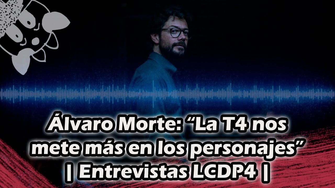 Álvaro Morte: La T4 nos mete en los personajes | También entrevistas con  Jaime Lorente y Alba Flores
