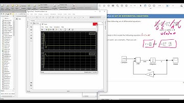 MATLAB Lecture#10 simulink Part 2 ( Example#2 and Exercise#1 )