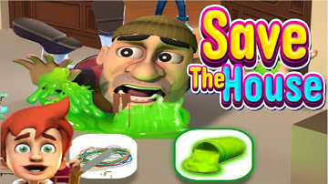 Save The House 😱😱 3d Chapter 1 Home Invasion all #levels full #game #android #gameplay #walkthrough