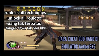 CARA CHEAT GOD HAND DI EMULATOR AetherSX2 ANDROID LEBIH BAGUS KETIMBANG PAKE CODE BREAKER/GAME SHARK screenshot 4