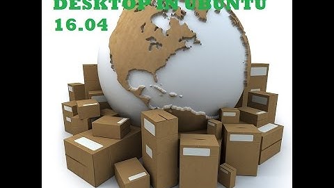 How to configure remote desktop in ubuntu 16 04