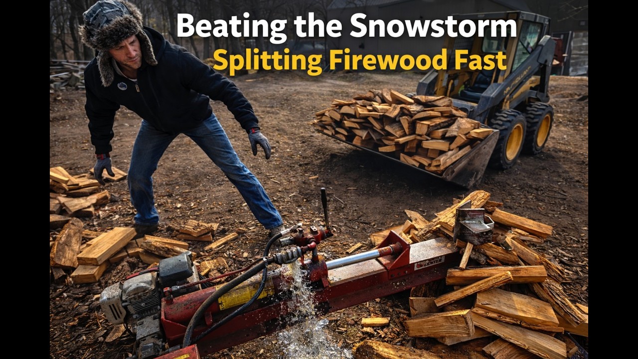 Will I get it done before the storm! The EASY Way! Working Smarter Not Harder!