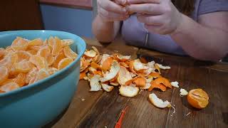Water Bath Canning Mandarin Oranges
