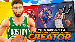 BEST 2-WAY SHARPSHOOTING SHOT CREATOR BUILD ON NBA 2K23 OLD & NEW GEN!