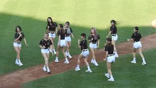 2022-0709《 台南補賽 ~ 統一獅廟宇季 》 【 Uni -- Girls  賽前表演 】  ( 2022.7.9.六.台南.猿獅 )