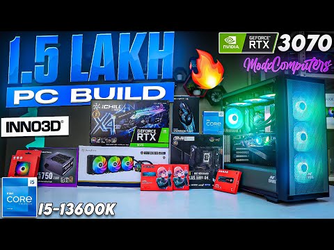 Rs 1.5 lakh  Gaming PC Build |intel i5-13600K & RTX 3070