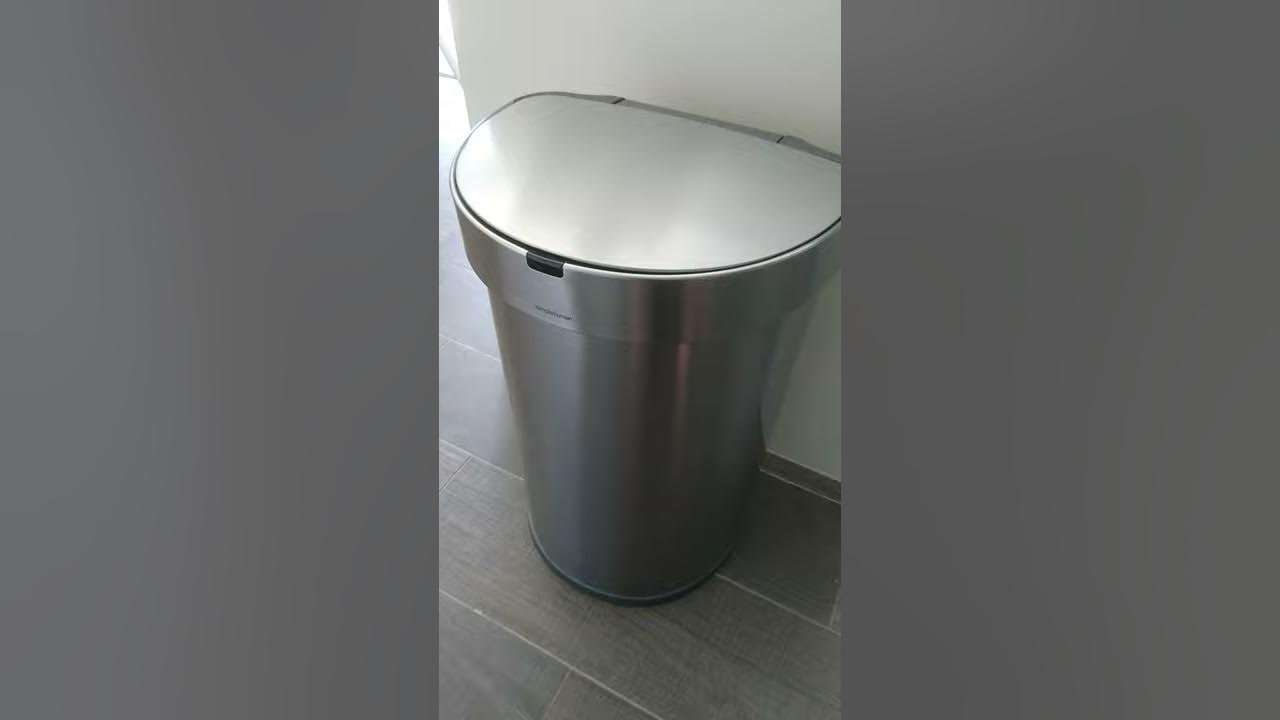 Simplehuman sensor bin broken YouTube