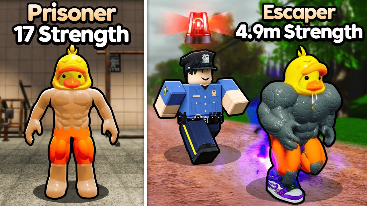 I Used OP CHEATS to Escape Jail in Roblox Prison Hustle!