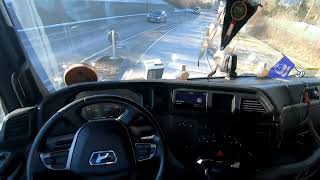 POV Driving MAN TGX 18.510 | bringing my Truck from the Service to the Garage 🚚