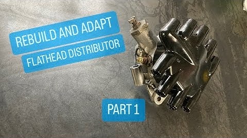 Flathead Ford distributor adapt and rebuild : part 1
