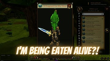 AQ3D How To Get Frogzard Ate My Head Helm! Very RARE! AdventureQuest 3D