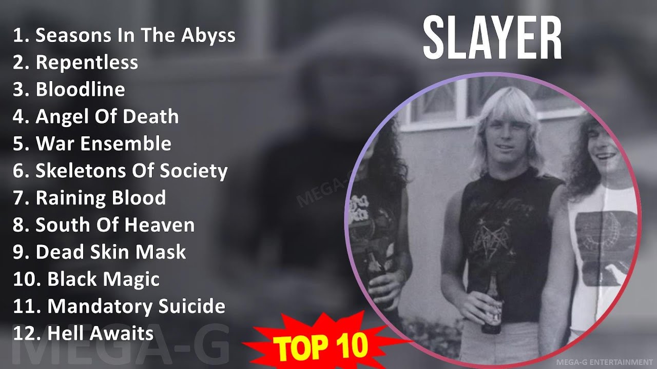 S l a y e r MIX 30 Best Songs ~ 1980s Music ~ Top Speed Thrash Metal, Rock, Pop, Heavy Metal Music