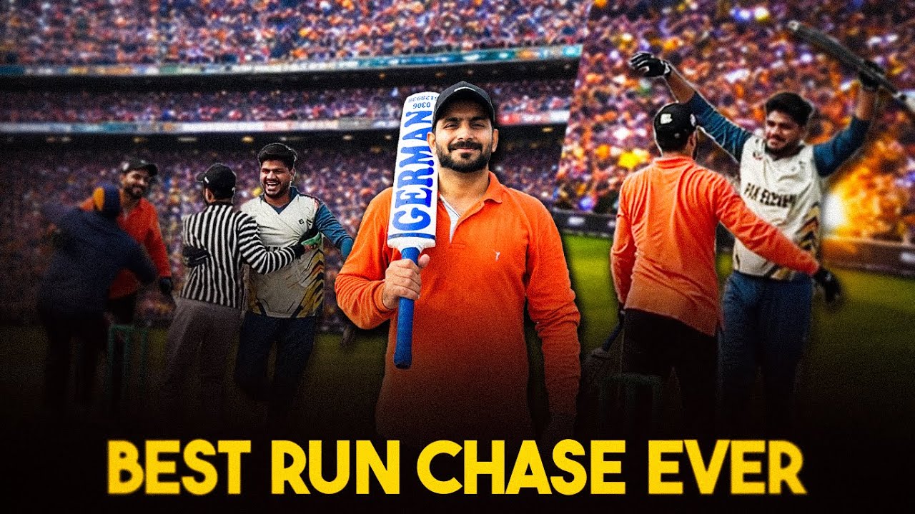 Aisa Run Chase kahi nhi dekha hoga l 118 in just 5 Overs🔥