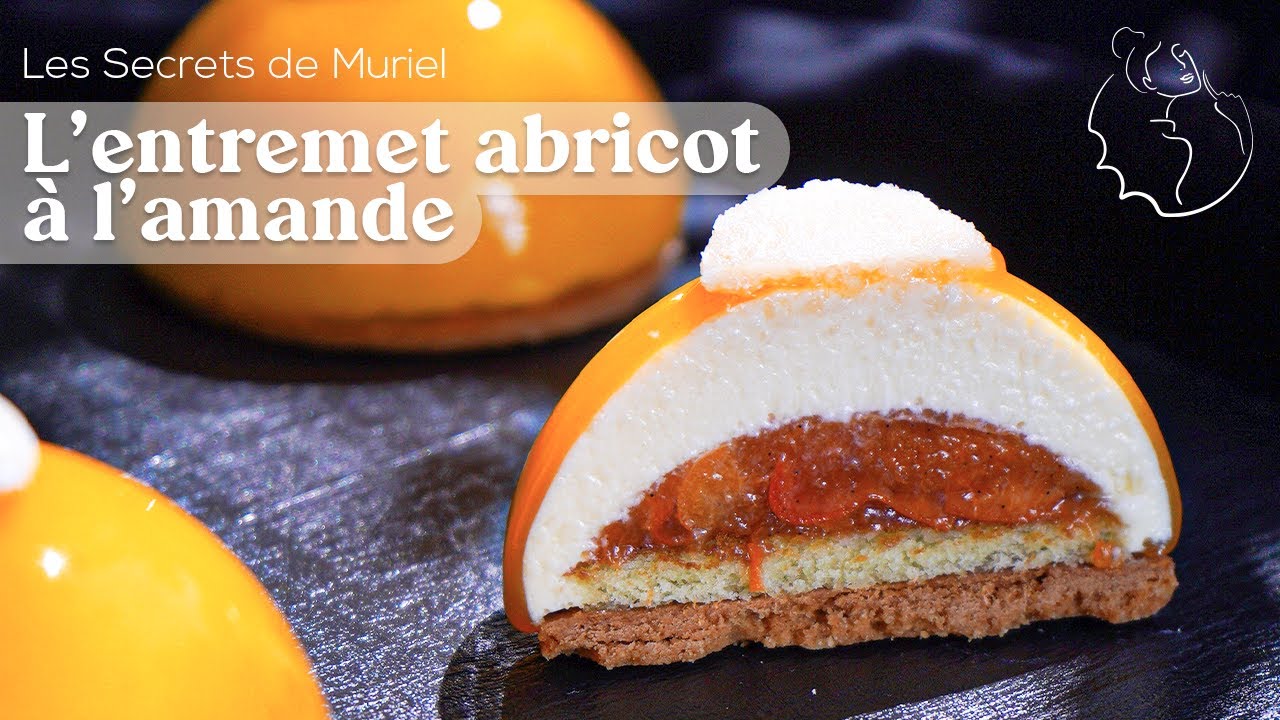 Recette de saison: entremet à l'abricot et à l'amande