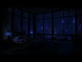 Relaxing Rain Sounds in the Dark Bedroom: Urban Rain Soundscape for Serenity 🌧️
