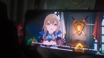 Genshin Impact on "Max Graphics/60FPS" (Android & iOS) Handcam Gameplay I Final beta