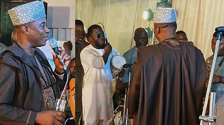 SEE WHAT WASIU AYINDE DID TO PASTOR OLADELE GENESIS AS HE COLLECT DRUM FROM AYANLOLA 