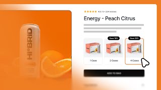 Instant Update: Custom Product Quantity Select