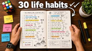 30 Habits That (Quietly) Changed My Life Forever