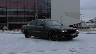 Выходной с BMW 7 (E38)
