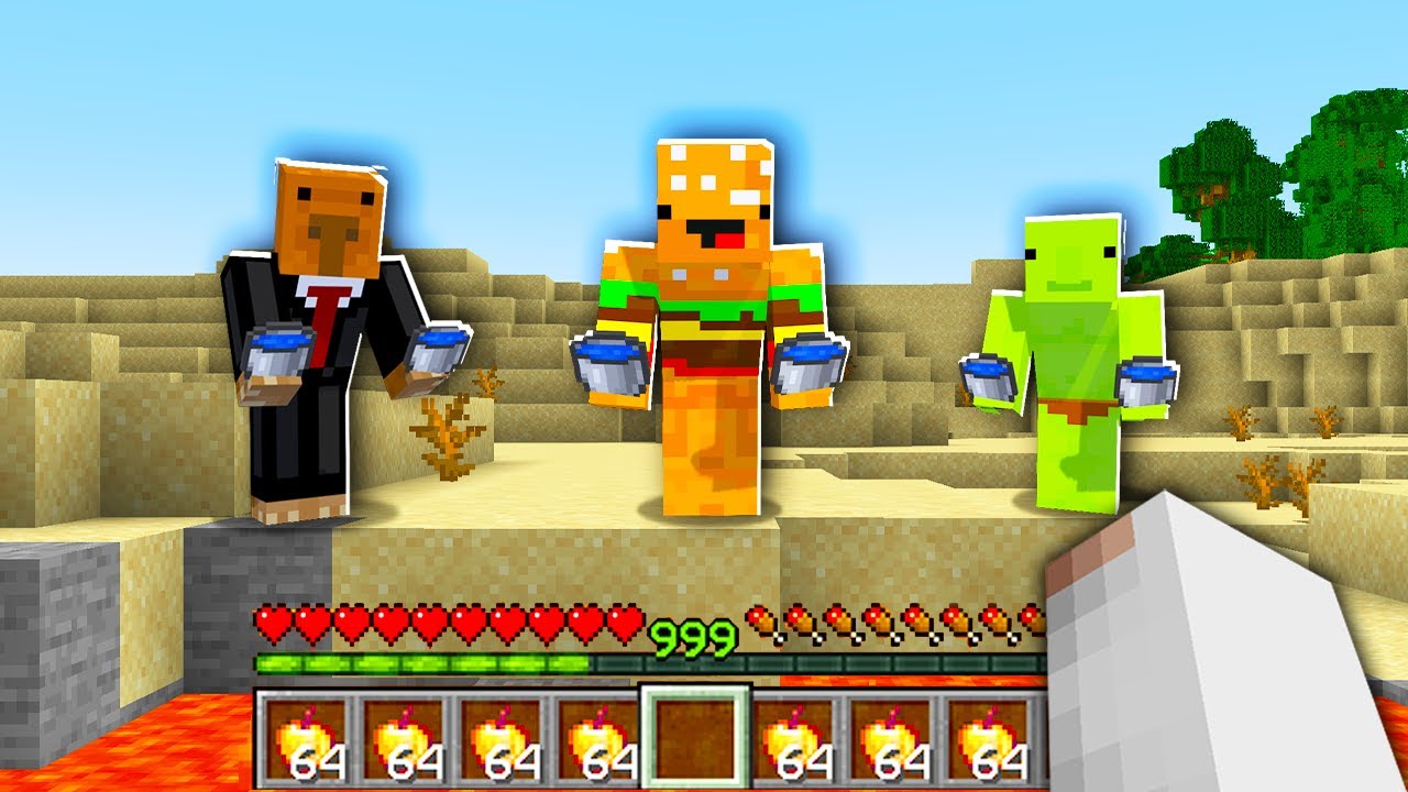 Minecraft Dar Daca MOR, Prietenii Mei PIERD...